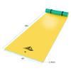 10 x 6 FT Floating Water Mat Foam Pad Lake Floats Lily Pad, 3-Layer XPE Water Pad with Storage Straps for Adults Outdoor Water Activities view 2