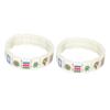 2pcs Wrist Bracelets Elasticity Bracelet Elasticity Wrist Jewelries Mahjong Lover Chinese Mahjong Cuff Bracelet Mahjong Bangle Mens Glossy Miss Decorate Acrylic Acid view 1