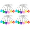 50Pcs Baby Diaper Pins with Safety Plastic Heads Cloth Fastening Pins for Baby Clothes and Scarves view 2