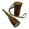 10'' Maritime Brass Telescope/Spyglass Leather Telescope/Engraved Telescope/Leather Case by Better Buy Handicraft view 4