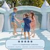 Bounceland Party Castle Daydreamer Mist Bounce House, 16.4 ft L x 13.1 ft W x 9.3 ft H, Basketball Hoop, UL Strong Blower Included, Trendy Pastel Color, Fun Slide & Bounce Area, Castle Theme for Kids view 4