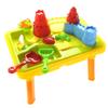 Adams Toy Heaven 23" Sandbox Castle 2-in-1 Sand and Water Table Beach Play Set for Boys and Girls Upgraded view 1