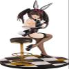 Date A Live Light Novel: Kurumi Tokisaki (Black Bunny Ver.) 1:7 Scale PVC Figure view 1