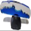 SUPREMETECH Wave Motion Machine (Blue, 12 Inch with Orcas) view 1