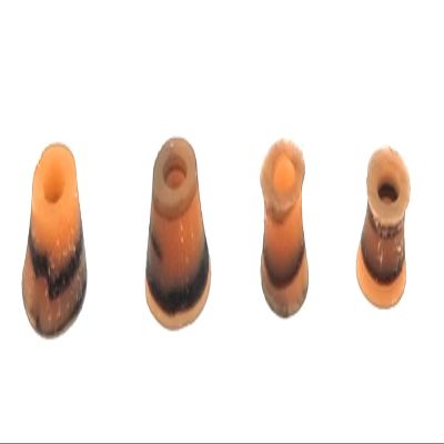 SPITBOARDS Fingerboard Swirl Bushings Duro Series 78A Orange-Brown