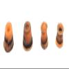 SPITBOARDS Fingerboard Swirl Bushings Duro Series 78A Orange-Brown view 1