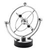 MOUDOAUER 4*AA Perpetual Motion Kinetic Orbital Revolving Gadget Perpetual Motion Desk Art Toy Accessory Office Decor Gift view 1