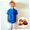 ABOOFAN 8 Pcs Prince Hat Hat Chinese Emperor Costume s Mandarin with Braid Kids Beanie Kids Tiara Oriental Baby Boy Asia Fabric Chinese Style view 2