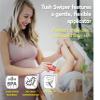 Eli & Ali Tush Swiper - Diaper Rash Cream & Butt Paste Applicator - Universal Fit for Most Diaper Creams | Mess-Free & Hygienic Alternative to Cream Spatula - Carry Less Baby Gear - Grey, 2 Pack view 4