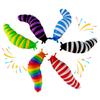 6 Pcs Fidget Toys, 7.2 inch Fidget Slugs Toy, Sensory Slug Fidget Toy for Friends, Anti-Anxiety Autism Sensory Toys,Hard PP Fall-Resistant,Cute Stress Relief Toy,Great Gift for ADHD (6 Pcs) view 1