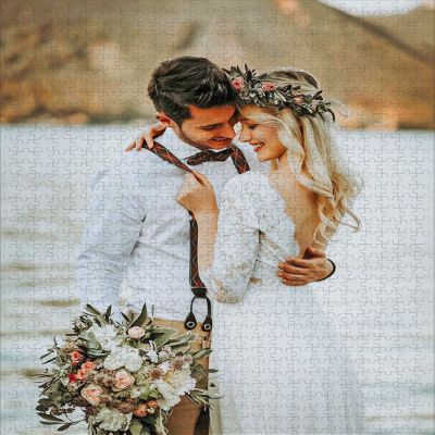 500/1000/2000 Pieces Custom Puzzle, Custom Puzzles from Photos Personalized Puzzle Picture Puzzle Custom Photo Puzzle Jigsaw Puzzle for Adults Teens Kids Family Birthday Wedding Graduation Gift,500PCS