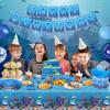246 Pack Under the Sea Party Supplies Ocean Sea Party Tableware Set - Plates Cups Napkins Tablecloth Banner Balloons Cake Toppers for Underwater World Summer Beach Birthday Party Decorations Serves 20 view 3