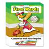 ZOCO First Words Custom Coloring Books for Kids (250 Bulk Pack, With Crayons)  Preschool & Kindergarten Language Activity Books  Early Reading, Vocabulary & Coloring Fun view 1