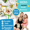 500 Words Thick & Sturdy Learning Flash Cards for Toddlers 1-3 with Rings - 1 Year Old Girl Gifts - Educational & Montessori Toys for 1 Year Old boy - Toddler Flashcards for Preschool & Kindergarten view 4