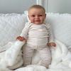 Angelbaby Lifelike Big Reborn Baby Dolls Toddler Boy 26 Inch Realistic Newborn Doll in Soft Silicone Reborn Doll Weighted Body Smiling Alive Children Dolls view 3