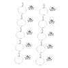 Ciieeo 20pcs Pirate Skull and Earrings for Halloween for Boys and Girls Pirate Parties and Decorations Accessories view 1