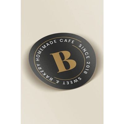 1000 Custom Cut-to-Size Circle Stickers - Gloss Paper