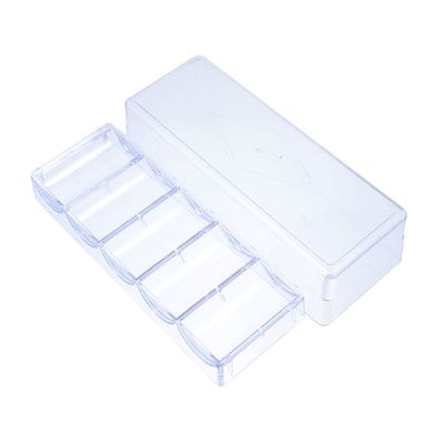 BIUDECO Coin Holder Coins Organizer Storage Case Medal Display Collection Supplies Chip Box Clear Tray with Lid Serving Tray for Collectors Coin Rack