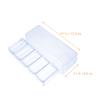 BIUDECO Coin Holder Coins Organizer Storage Case Medal Display Collection Supplies Chip Box Clear Tray with Lid Serving Tray for Collectors Coin Rack view 3