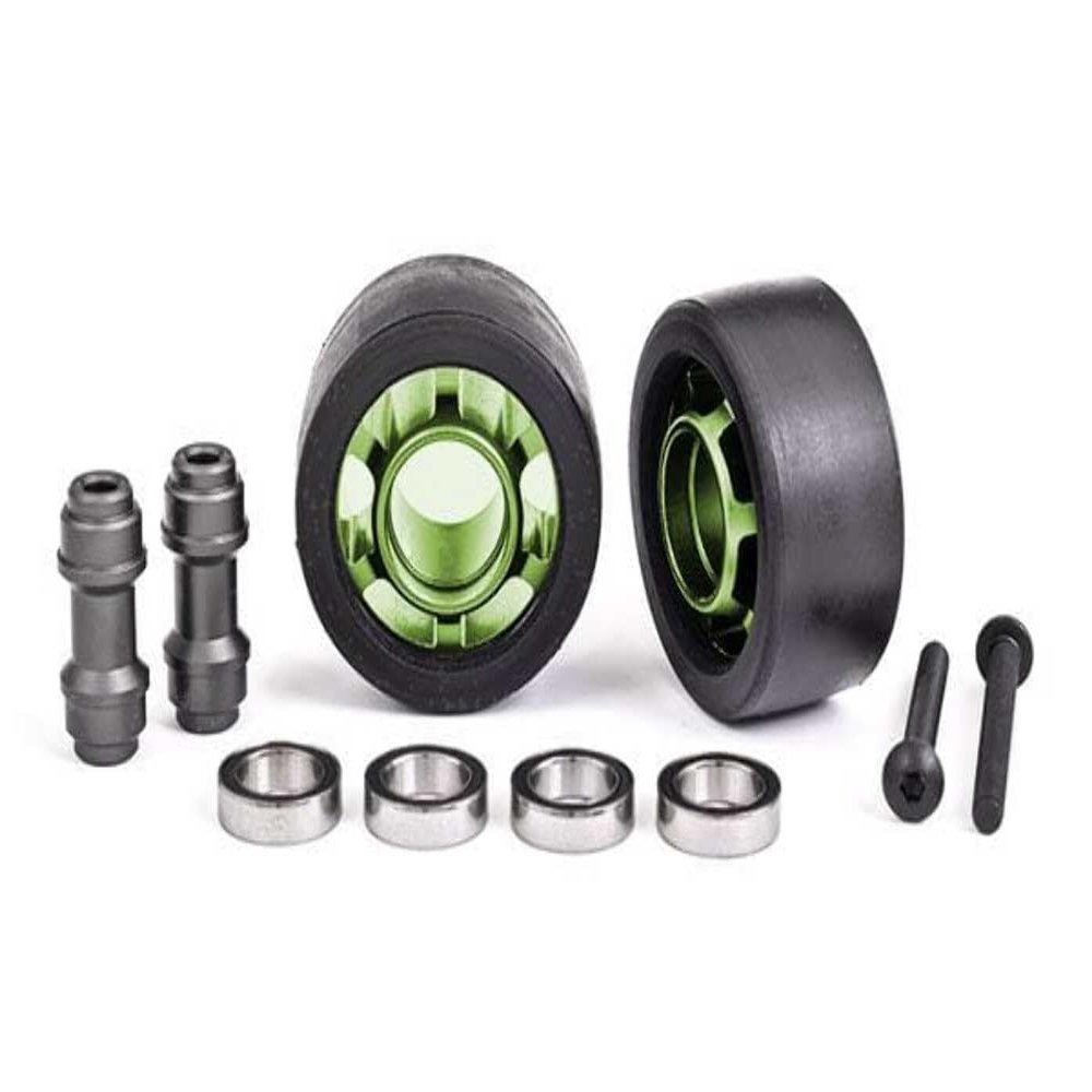 Traxxas X-Maxx/XRT Wheelie Bar Wheels Green TRA7775G