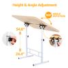 1500 Piece Puzzle Table with Drawers, 35''x26'' Adjustable Puzzle Tables for Adults and Children | 3-Tilting-Angle Portable Wooden Jigsaw Puzzle Board with Legs & Cover for Gift view 3