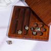 UDIXI 2 in 1 DND Dice Box, Bamboo Storage Box with Magnetic Lid & D&D Dice Holder Case, Dice Rolling Tray Combined into One for RPG, Tabletop Games | Holds 6 Sets of Polyhedral Dice view 4