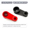 HOPLEX 25T Servo Arm Servo Horn Upgrade Accessories for 1/18 TRX4M Stock Servo(Black & Red) view 4