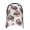 Personalized Baby Car Seat Canopy for Babies with Name, Custom Car Seat Covers for Boys Girls, Infant Opening Minky Nursing Breastfeeding Stroller Cover Carseat Canopies for Newborn (Red Truck) view 1