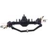 XBERSTAR 1/18 RC Front Rear Axle Assembly Set Brass Front Rear Portal Axle for Traxxas TRX4M 1/18 RC Crawler (1set) view 4