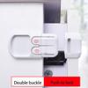 Child Safety Locks Baby Proof Cabinets, Easier Latch for Adults to Open. Secure Oven, Refrigerator, Toilet, Doors-Brown view 3