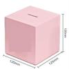 EISTEE Money Box,Piggy Bank,Coin Box,Small Piggy Banks, Pink Wooden Money Box,Unbreakable Wood Coin Bank Gifts Money Bank Coin Bank view 2