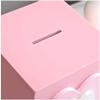 EISTEE Money Box,Piggy Bank,Coin Box,Small Piggy Banks, Pink Wooden Money Box,Unbreakable Wood Coin Bank Gifts Money Bank Coin Bank view 3