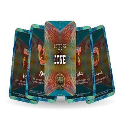 Ibiza Tarot Letters of Love - Hebrew Letters of Wisdom