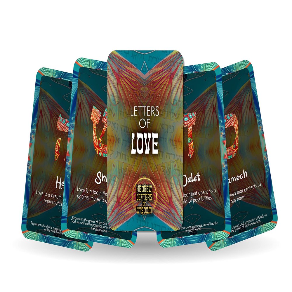 Ibiza Tarot Letters of Love - Hebrew Letters of Wisdom