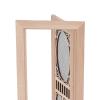 1:12 Mini Dollhouse Furniture Model, Doll House Screen Door Birch for DIY Dollhouse Doors view 2