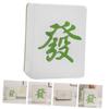 ABOOFAN Mahjong Piggy Bank Girl Baby Money Money Jars for Saving for Adults Office Money Box Money Holder Money Bank for Kids Child Storage Box Ceramics Aldult Boy view 3