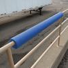 Large Diameter Pre-Slit Clamp Foam Protection - Blue view 4