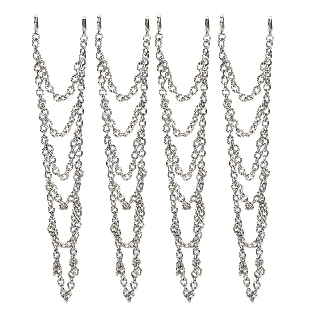 4Pcs RC Wheel Snow Chain, RC Tire Easy to Install and Remove, Tire AntiSlipDevice for Snow, Mud and Sand