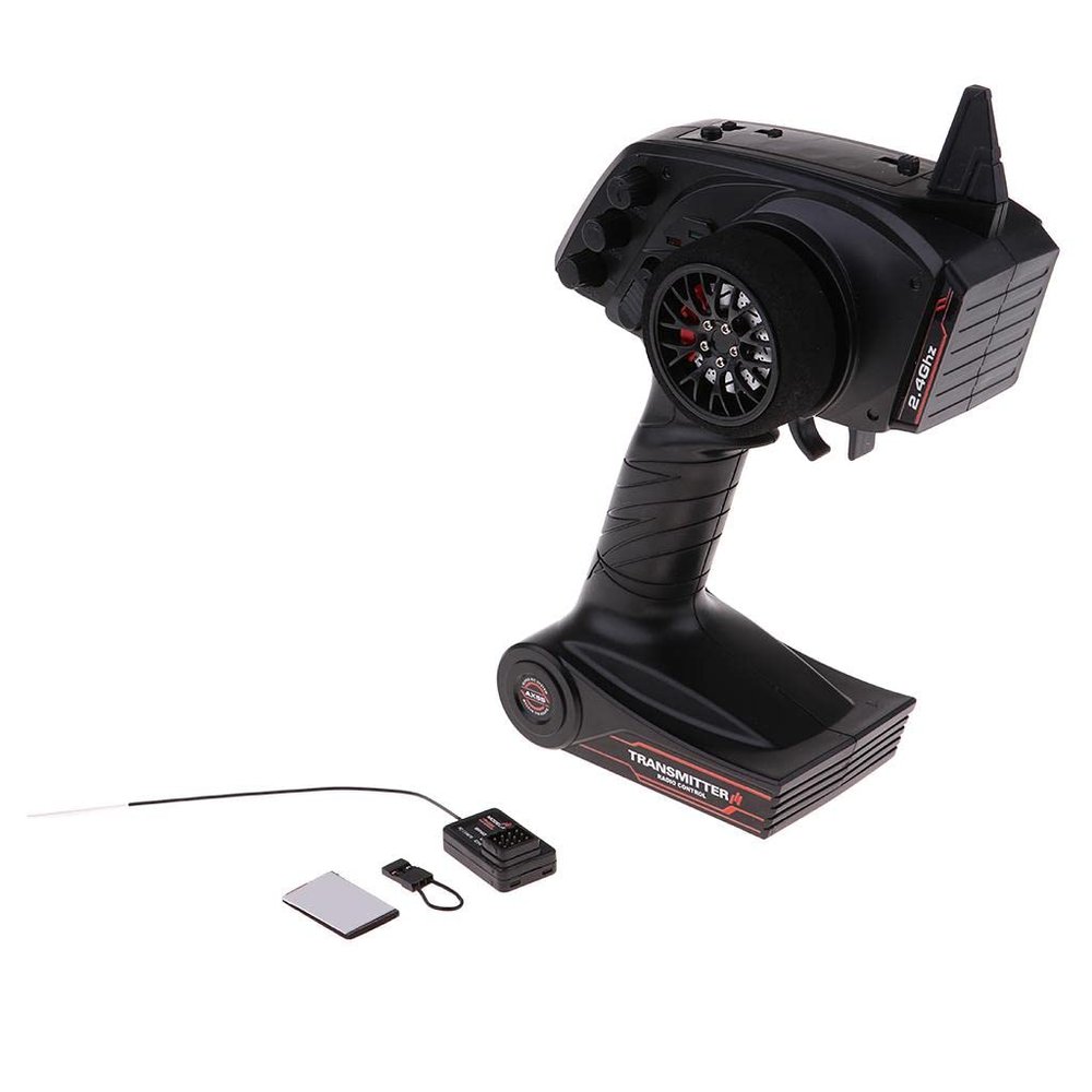 misppro AX5S 3CH Remote Transmitter Receiver for 1/16 WPL B36 C24 B16 B14 RC Trucks