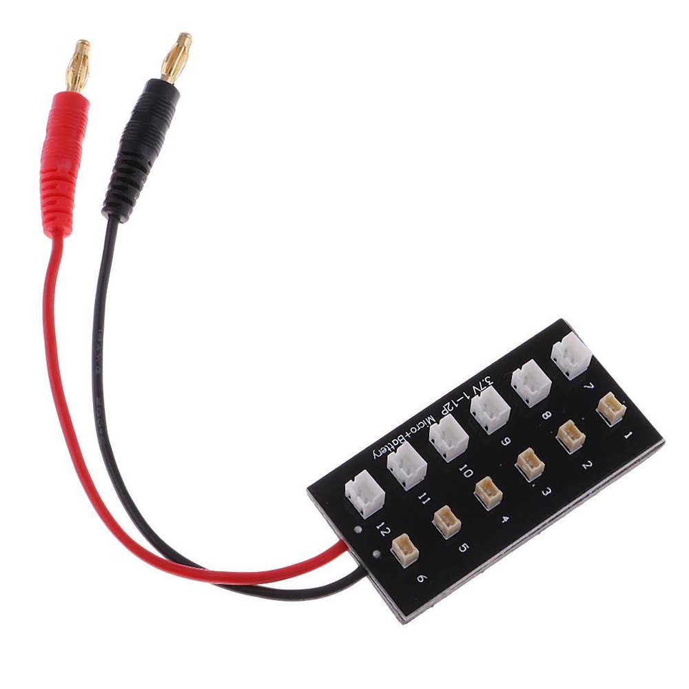 misppro 1S Balance Charger Board Micro JST Parallel Connect Plate for Safe Charging
