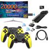 20000+ Games, Retro Game Console, Handheld Console, Plug and Play Video Game Stick, 9 emulators, 4K HDMI Output, Premium Dual Competitive Level Dual Controllers view 1