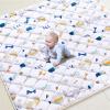 Baby Play Mat 71" X 59", Premium Thicken Foam One-Piece Crawling Mat, Extra Large Non-Slip Cushioned Activity Playmats for Babies, Toddlers, Infants, Play & Tummy Time view 1
