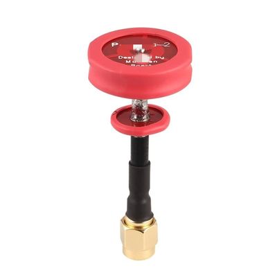 FZLANQ Drone Accessories for Pagoda 2 Racing Drone 1pcs 5.8Ghz Omnidirectional Antenna SMA & RP-SMA Plug Connector for Pagoda 2 Racing Drone Replaceable Accessories (Color : Red pin)