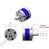 KUSTAT Speed Reducer 36mm DC Motor Planetary Gearbox, High Torque Motor Gearbox for Model of Earth Globe/Car/Airplane/Robot DIY Model Small Lathe (Size : Ratio 27-1) view 3