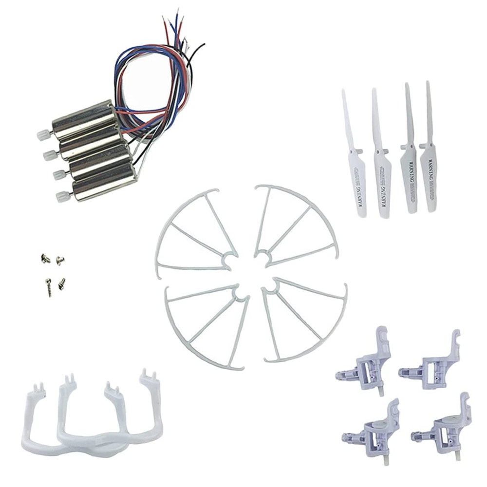 FZLANQ for Syma FPV Propeller 18x Quadcopter Motors Propeller Prop Set RC for Syma FPV X5 X5C Drone Parts