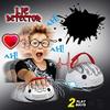 FLIPNEX Electric Shock Detector Electric Finger Lie Detector Shock Game Lie Detector Test Shock Finger Game Polygraph Machine Micro Lie Detector Finger Shock Roulette Party Game Gift (B) view 2