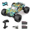 GoolRC Brushless RC Cars for Adults, 1:14 Scale Remote Control Car, 4WD 45KM/H Speed RC Truck, 2.4GHz All Terrains Off Road Monster Truck with 2 Batteries (Blue) view 1