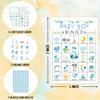 RLCNOT Bingo, 24 Players Bingo, for Shower Party, Gender Reveal Party, Blue Shower, Reception Activity Supplies - 003 view 2