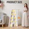 Mixifox Marquee Letters 4 Feet Tall, 4FT Large Light up Letters H, Big Sign H with Warm White Light for Birthday HOCO Wedding Proposal Engagement Graduation Party Backdrop Decorations view 2