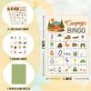 RLCNOT Camping Bingo Game, 24 Players Bingo Game, for Adults Summer Camping Party Bridal Shower Birthday Party, Outdoor Indoor Hiking, Trip Family Holiday Party, Reception Activity Supplies - 010 view 2